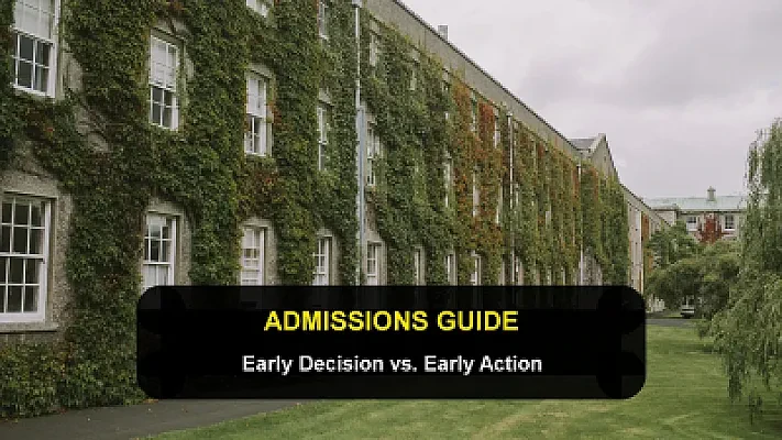 Early Decision vs. Early Action vs. Regular Decision: A Strategic Admissions Guide