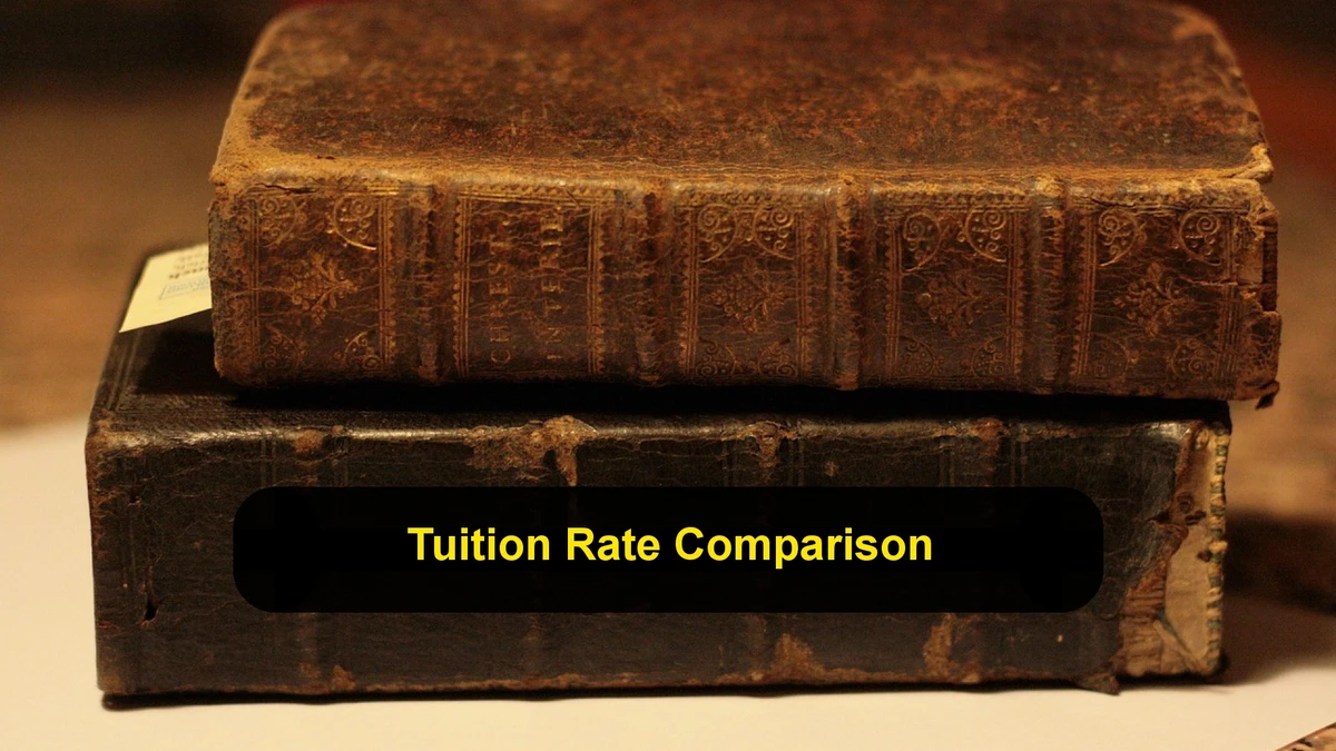 Comparison table of government-to-government tuition reciprocity agreements showing domestic rate savings