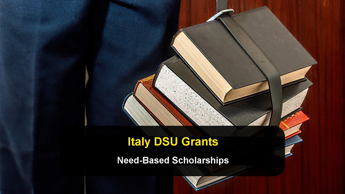 Italy DSU Regional Grants: Need-Based Scholarships