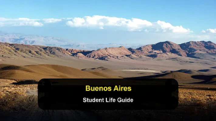 Student Life, Culture, and Safety Tips for International Students in Buenos Aires