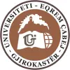 Eqrem Çabej University of Gjirokastra Logo