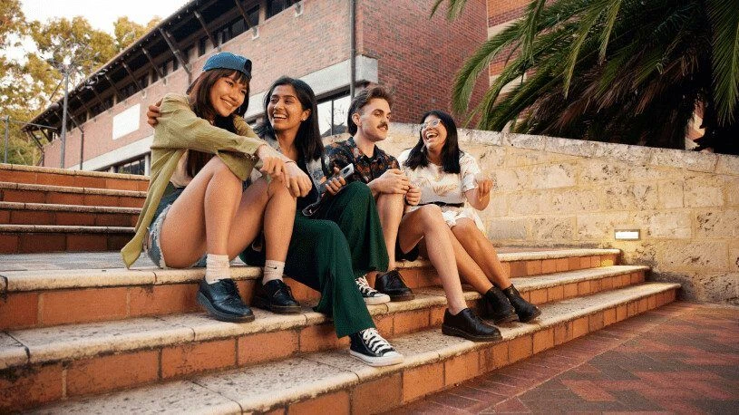 Curtin University campus and surroundings