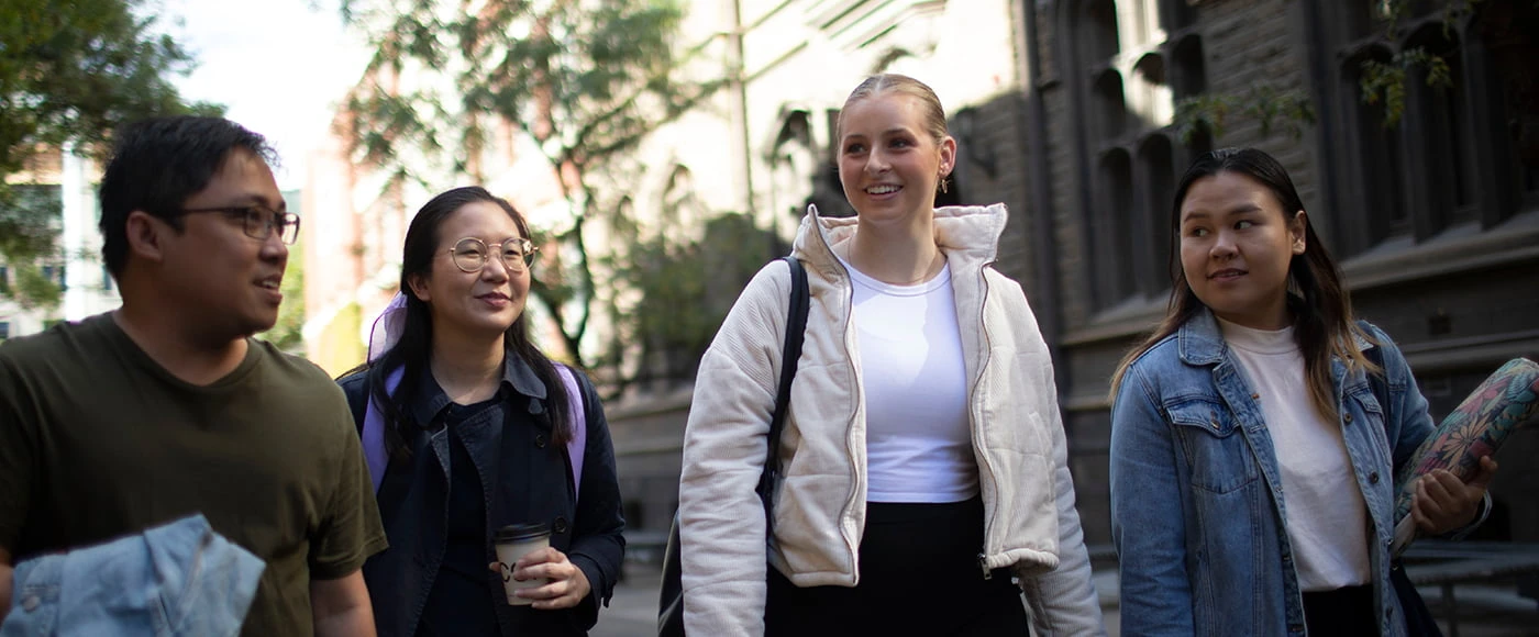 RMIT University campus and surroundings
