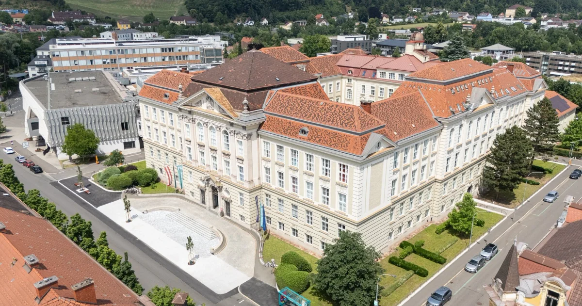 Montanuniversität Leoben main campus view