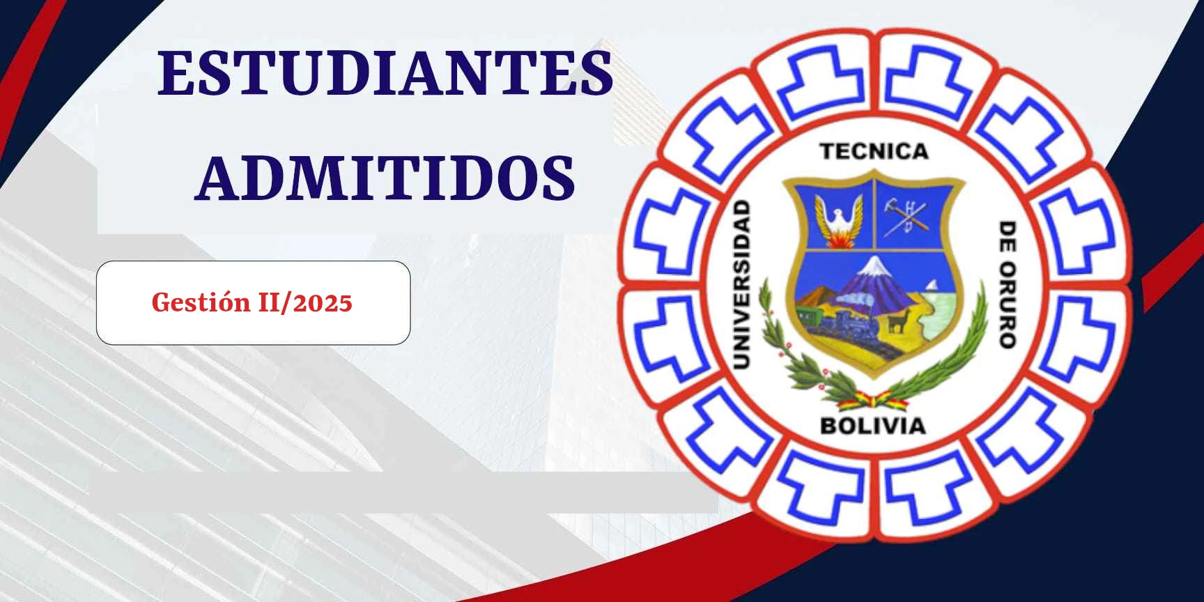 Oruro Technical University institutional grounds