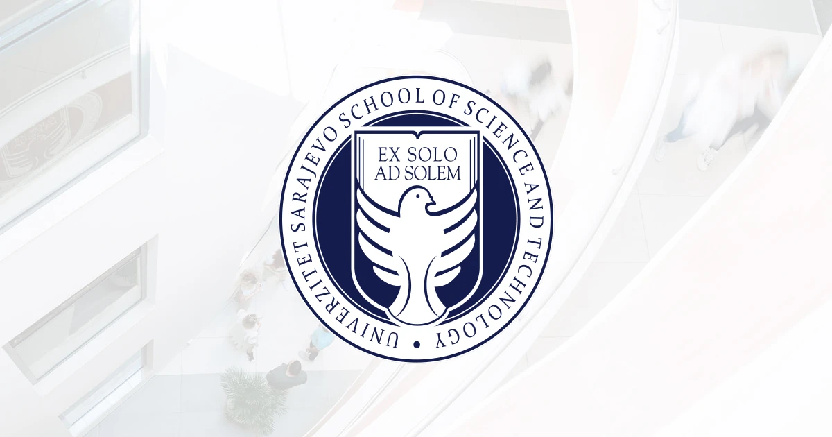 Sarajevo School of Science and Technology campus from the outside
