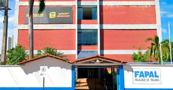 Faculty of Palmas campus from the outside