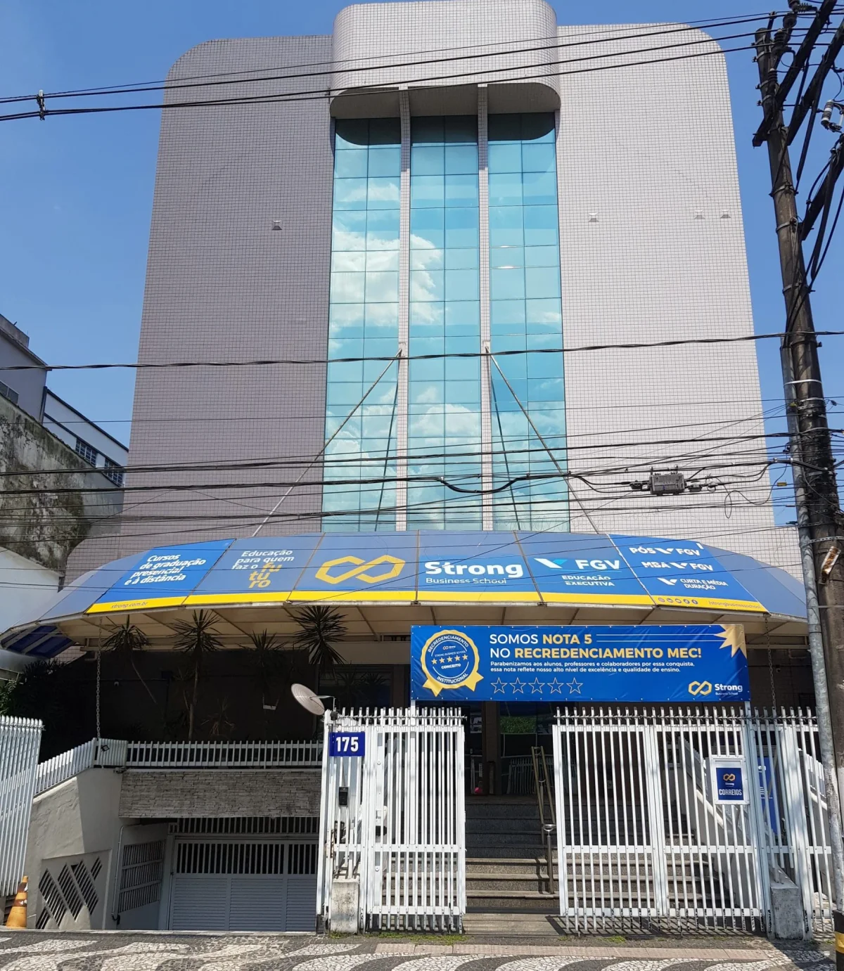 View of the Strong Business School Bs campus