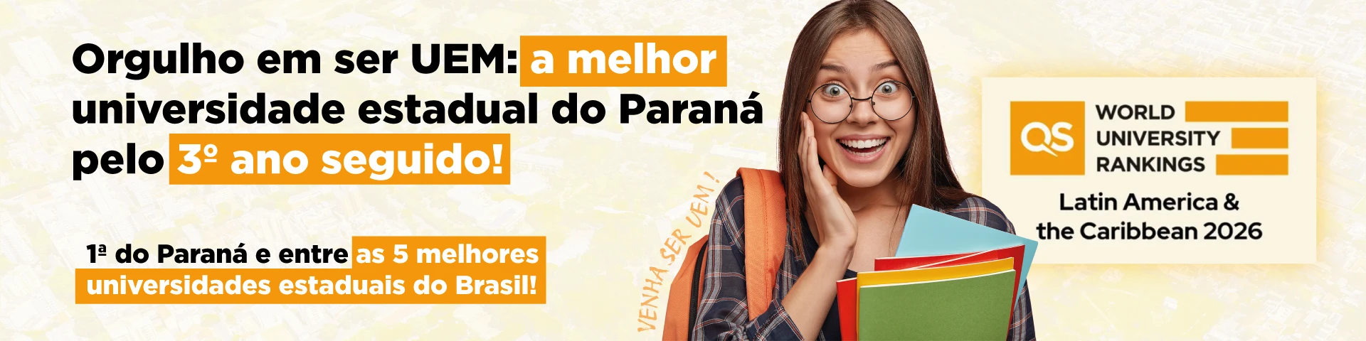 Around Universidade Estadual de Maringá campus
