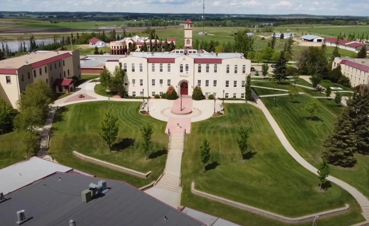Burman University community on campus