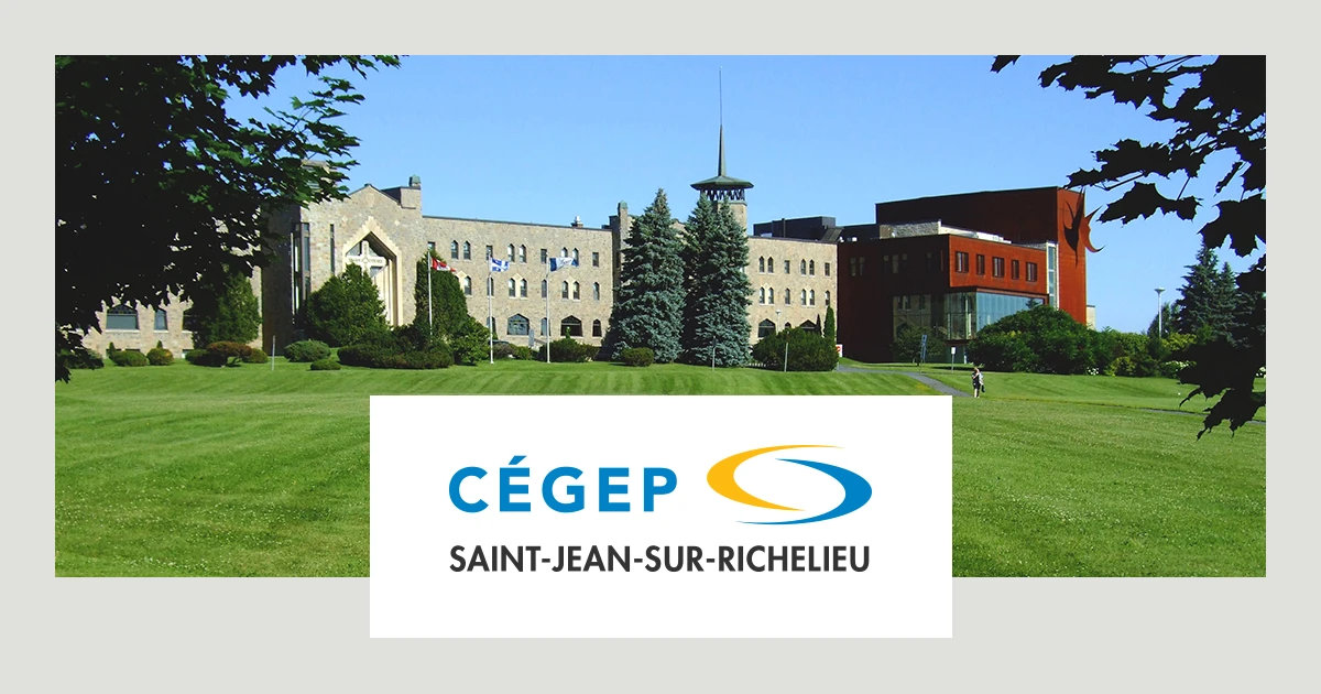 Approach to Cégep Saint-Jean-sur-Richelieu campus