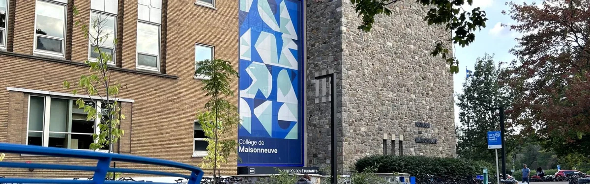 Collège de Maisonneuve campus scene