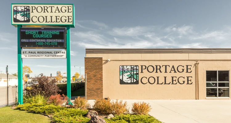 Portage College institutional building