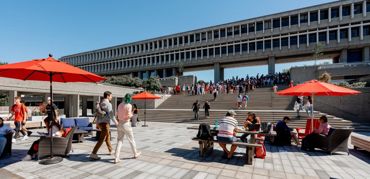 Around Simon Fraser University campus