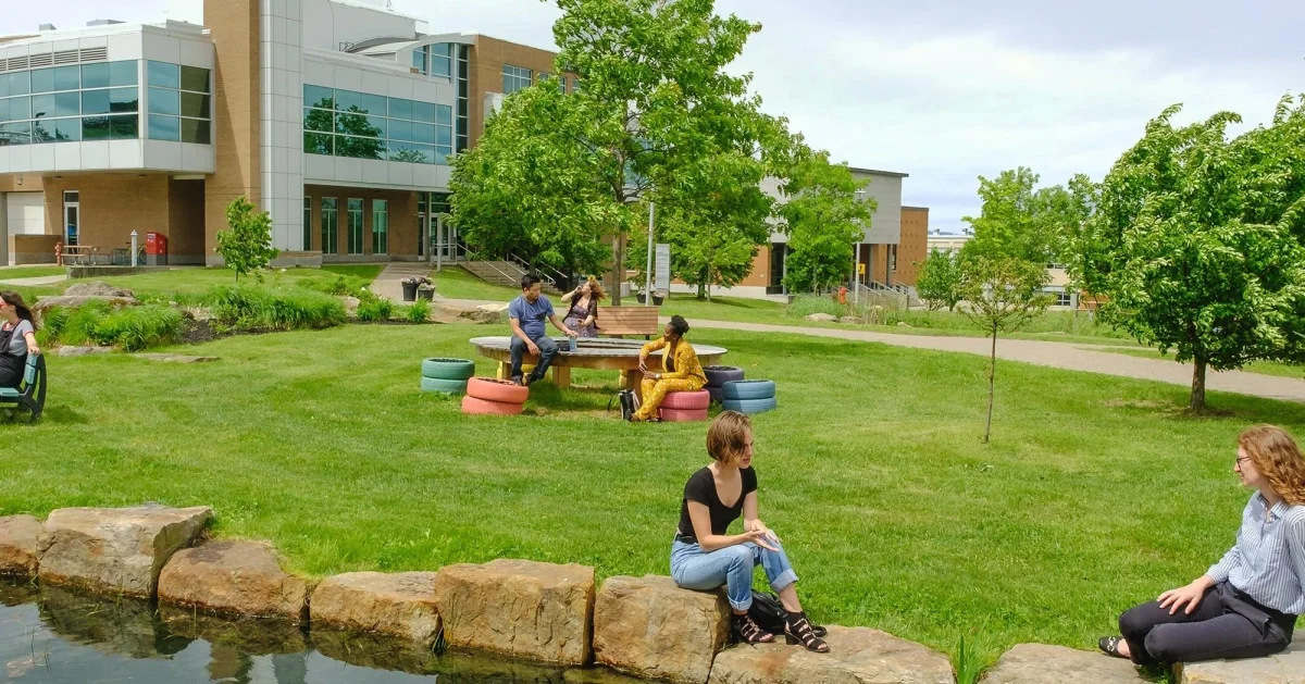 Université de Sherbrooke campus from the outside