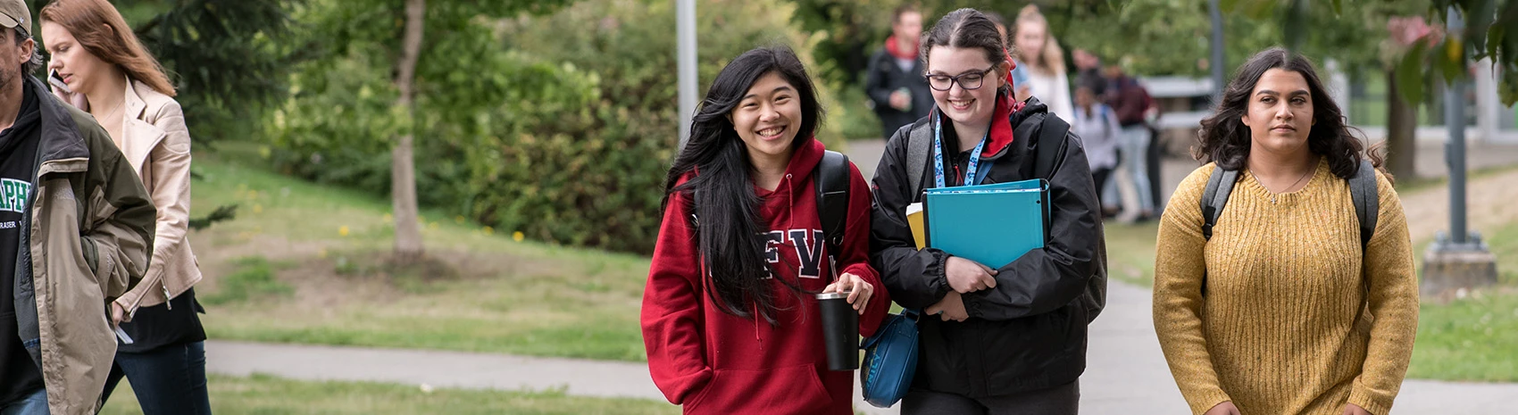 Around University of the Fraser Valley campus