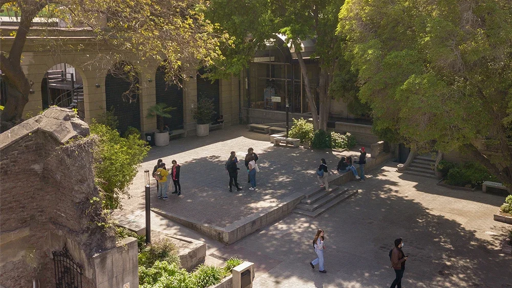 The Alberto Hurtado University campus grounds