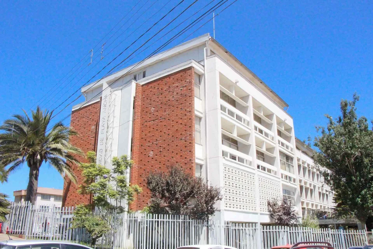 Front view of Playa Ancha University of Educational Sciences