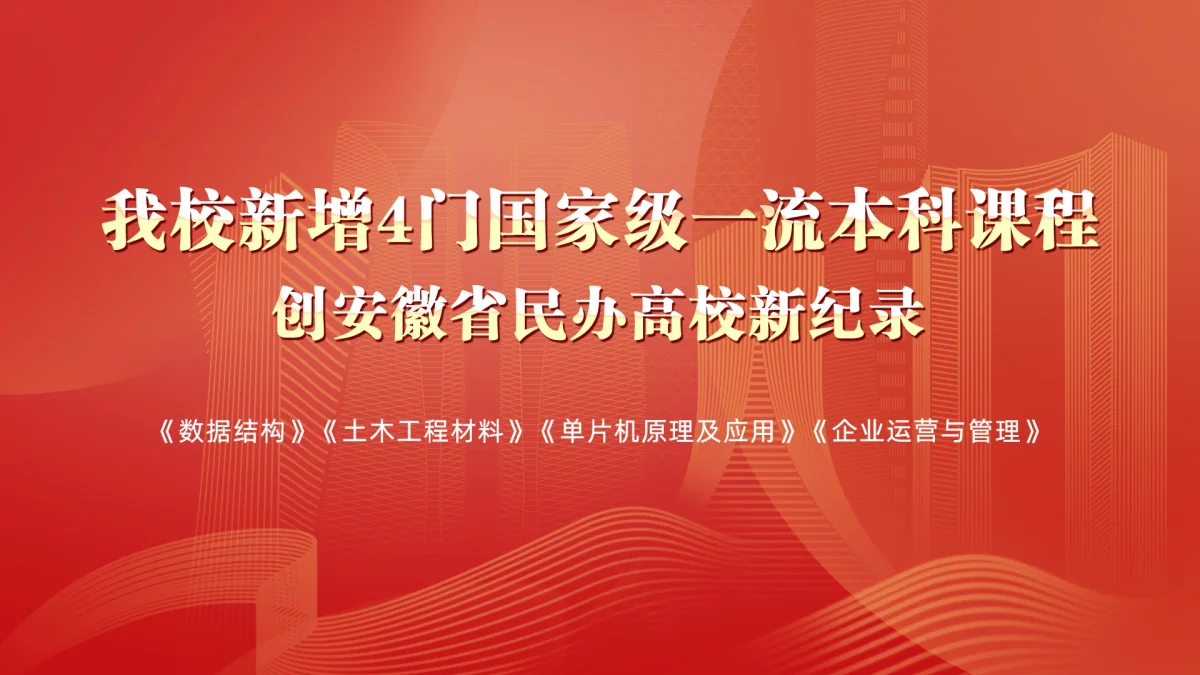 Anhui Xinhua University academic facilities