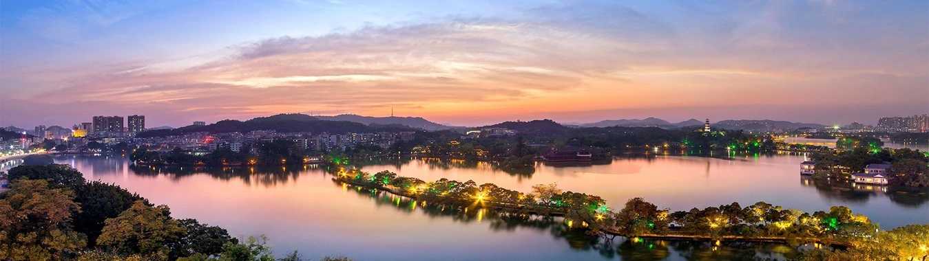 Huizhou University campus scene