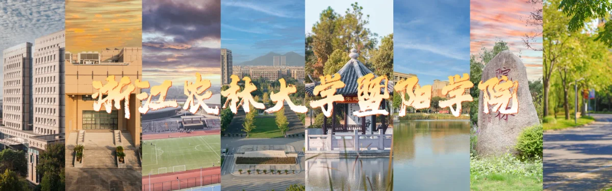 Jiyang College of Zhejiang A&F University learning environment