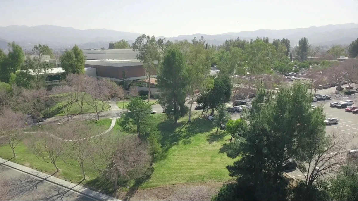 California Institute of the Arts campus and surroundings