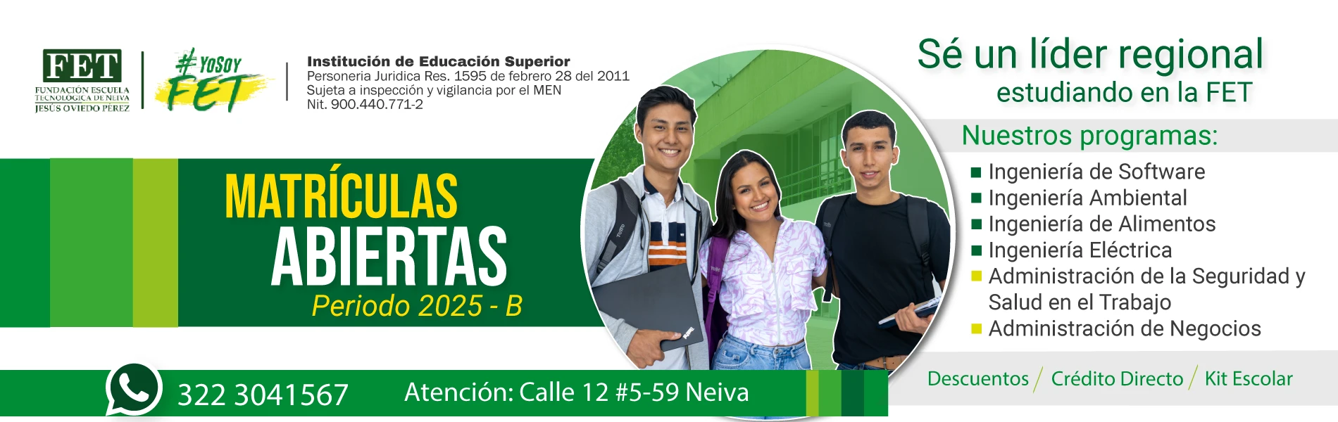 Jesus Perez Oviedo Technological School of Neiva institutional setting