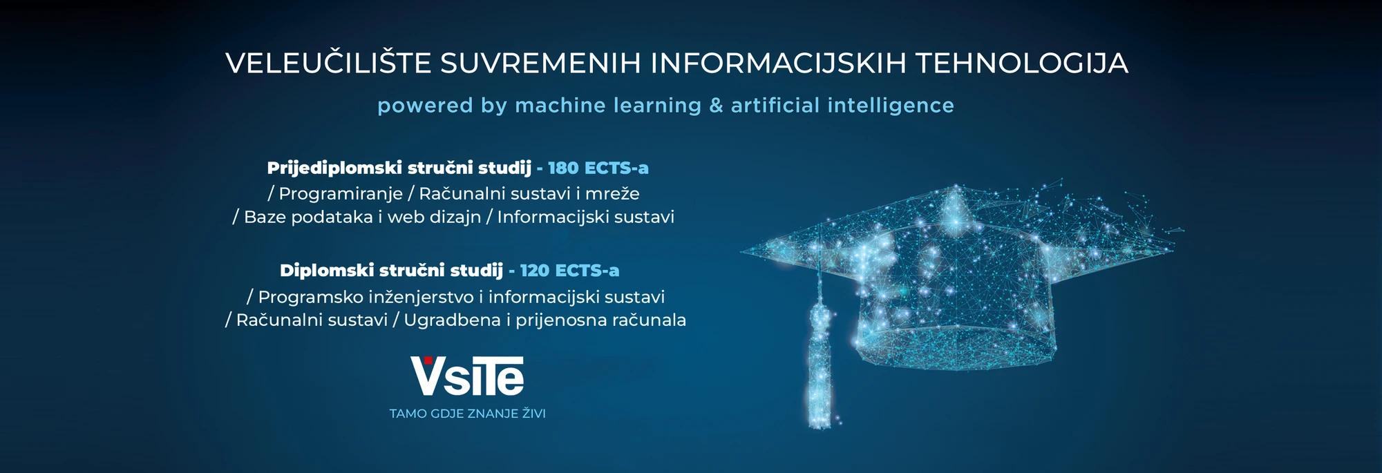 College for Information Technologies, Zagreb academic and student spaces