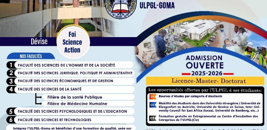 Université libre des Pays des Grands Lacs institutional facilities