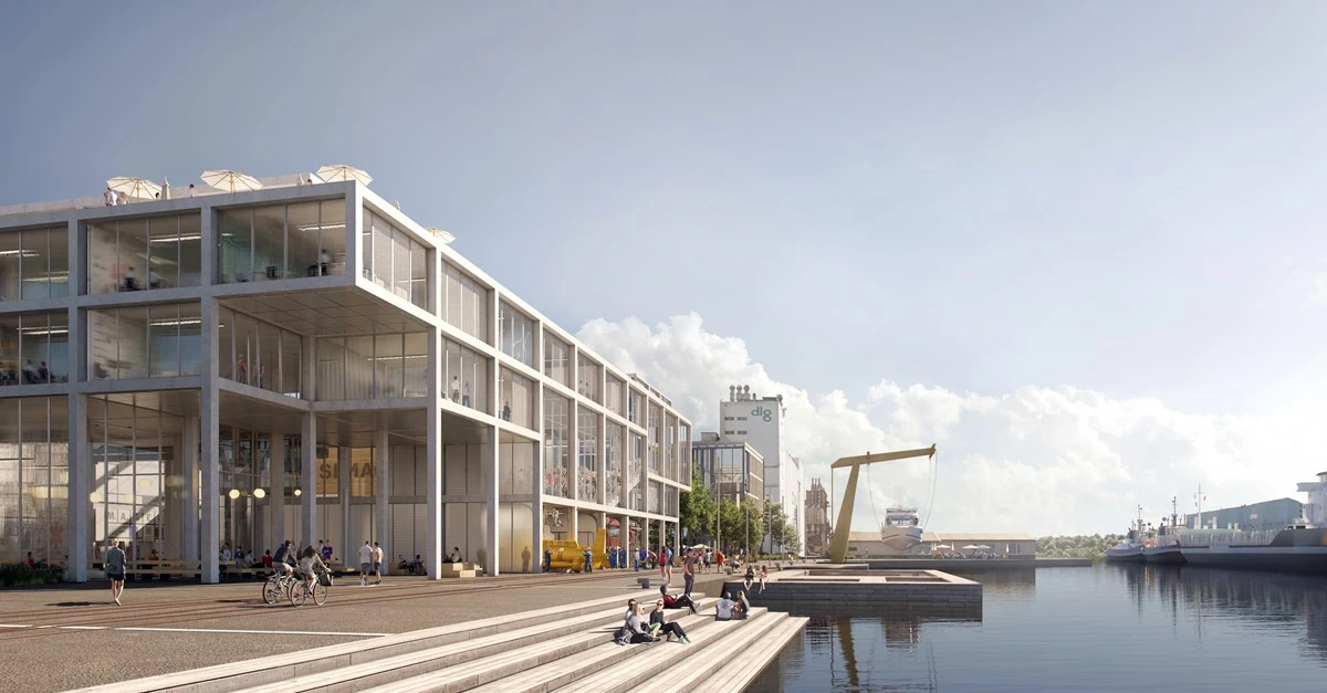The Svendborg International Maritime Academy campus grounds