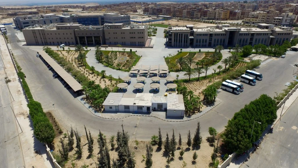 Front view of Deraya University