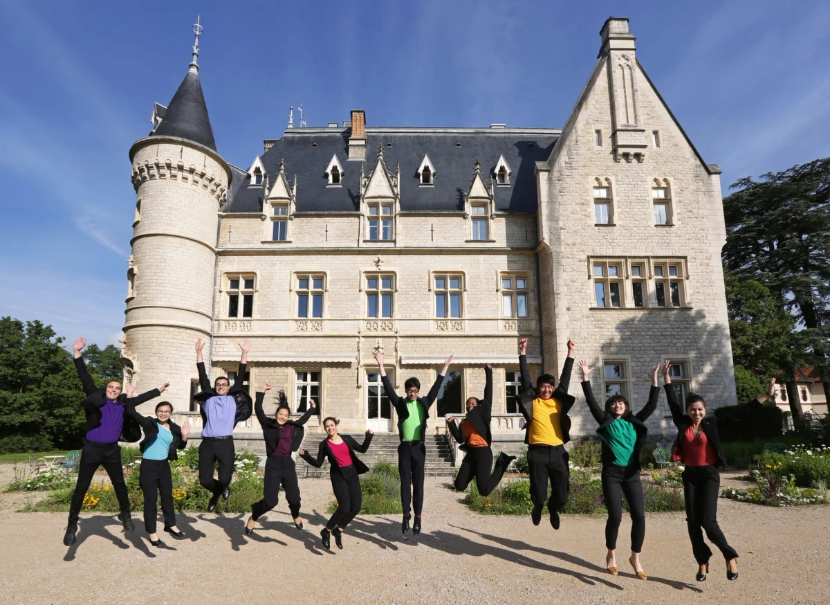 The Institut Paul Bocuse campus grounds