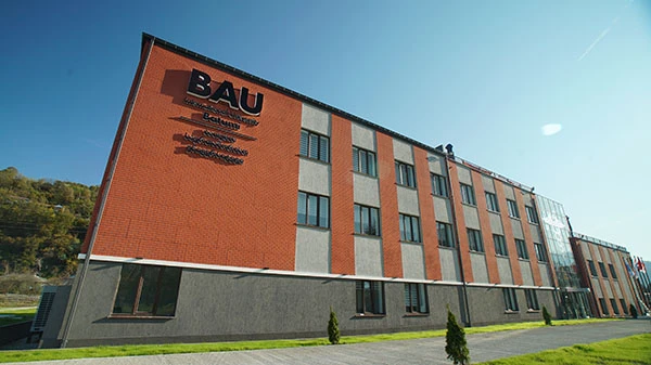 The BAU International University campus grounds