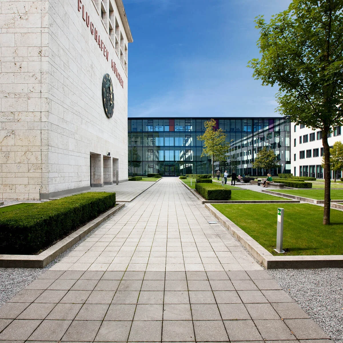 Bavarian University of Applied Sciences campus building