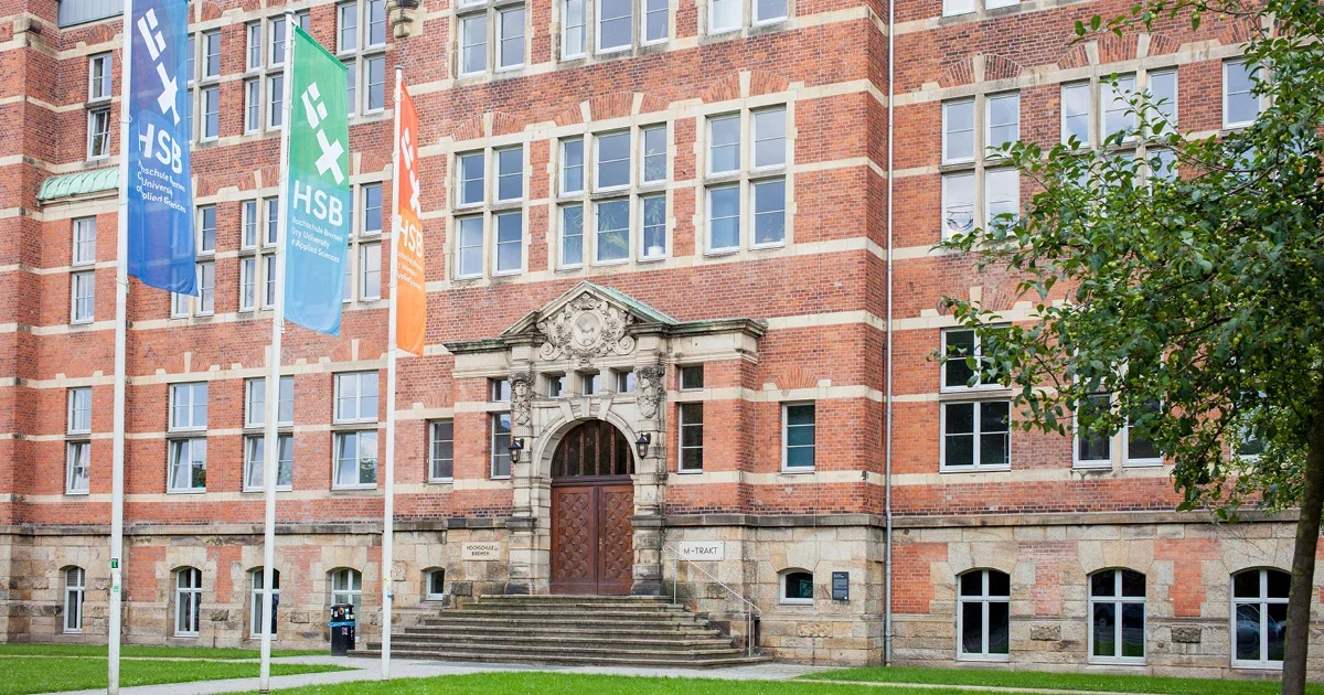 Hochschule Bremen campus from the outside