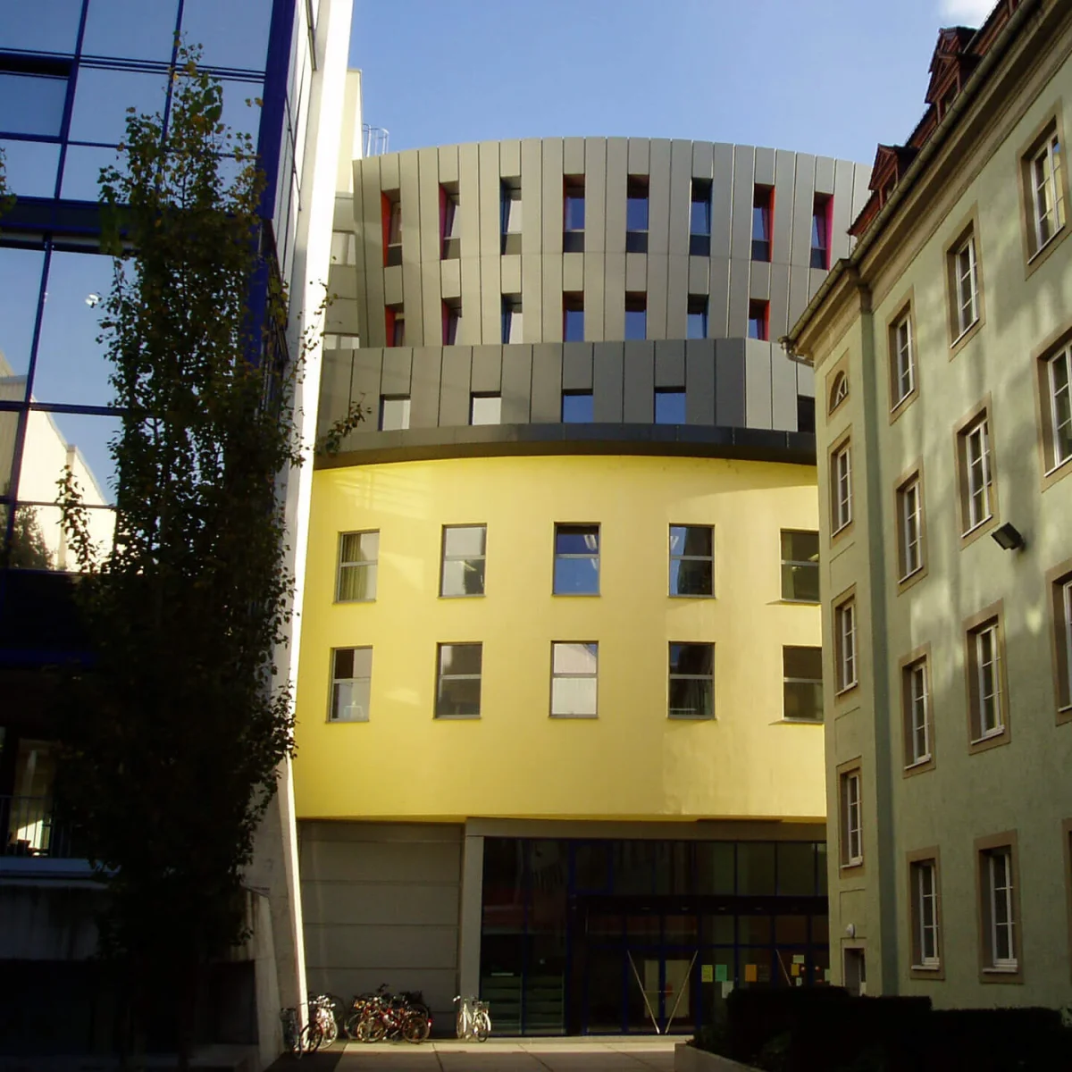 Mannheim University of Music and Performing Arts academic and student spaces