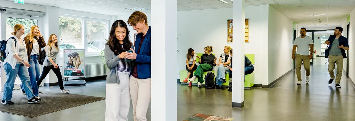 Students at Osnabrück University