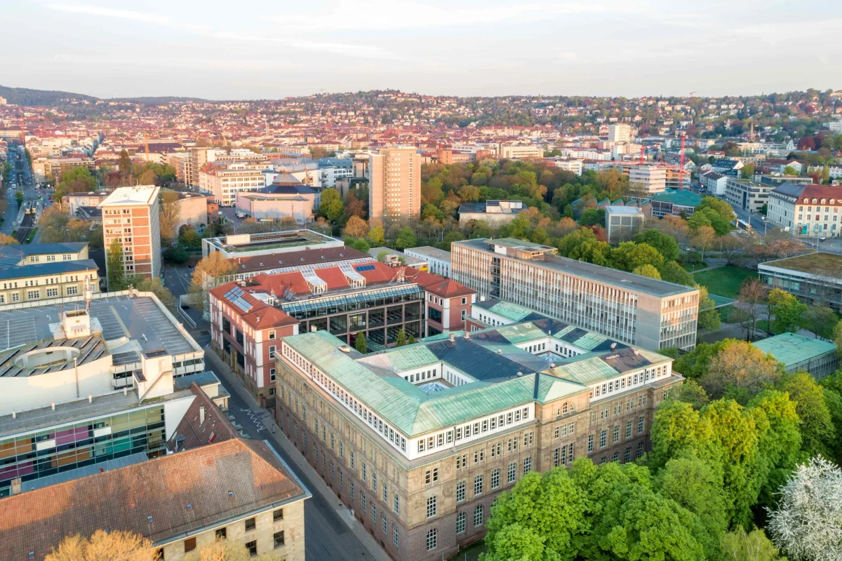 Around Stuttgart University of Applied Sciences campus