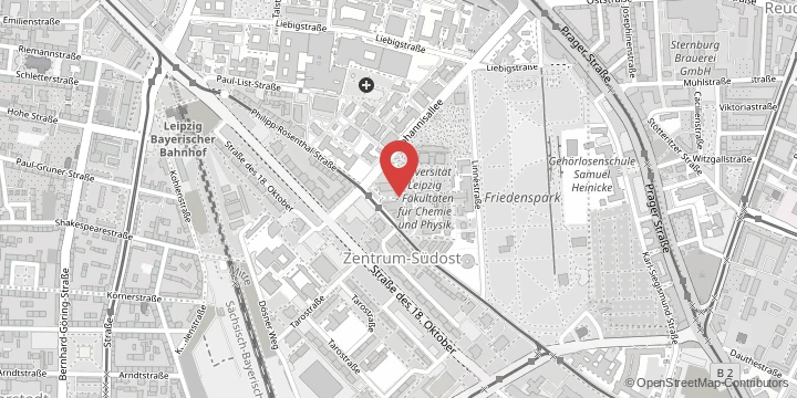 Around Universität Leipzig campus