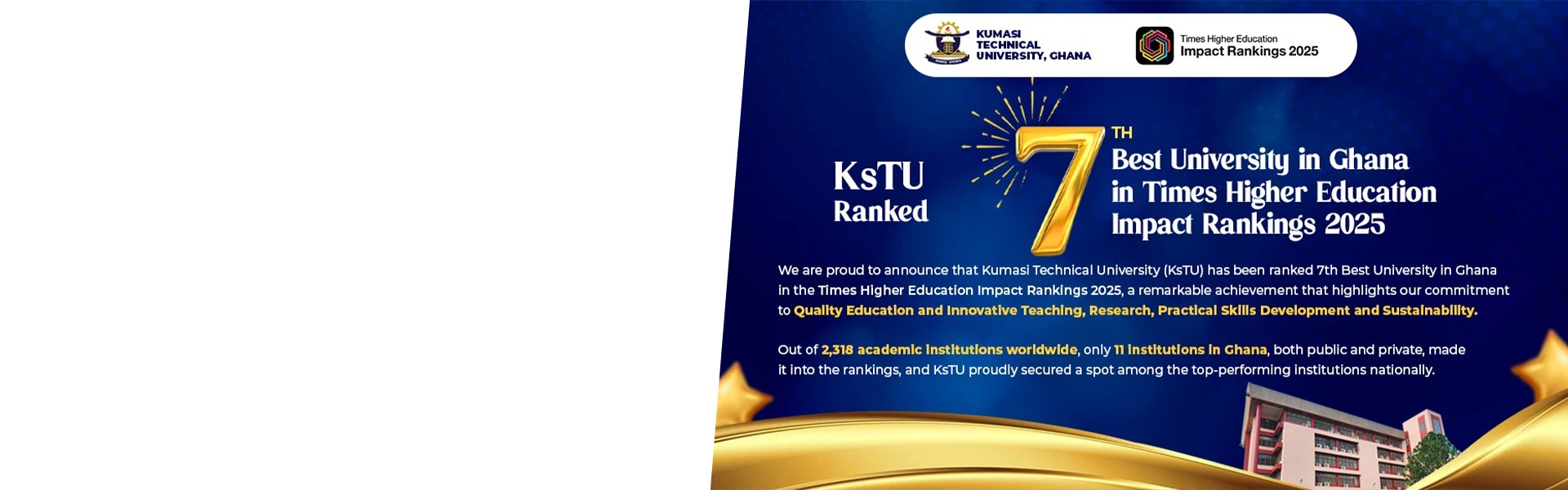 Kumasi Technical University community on campus