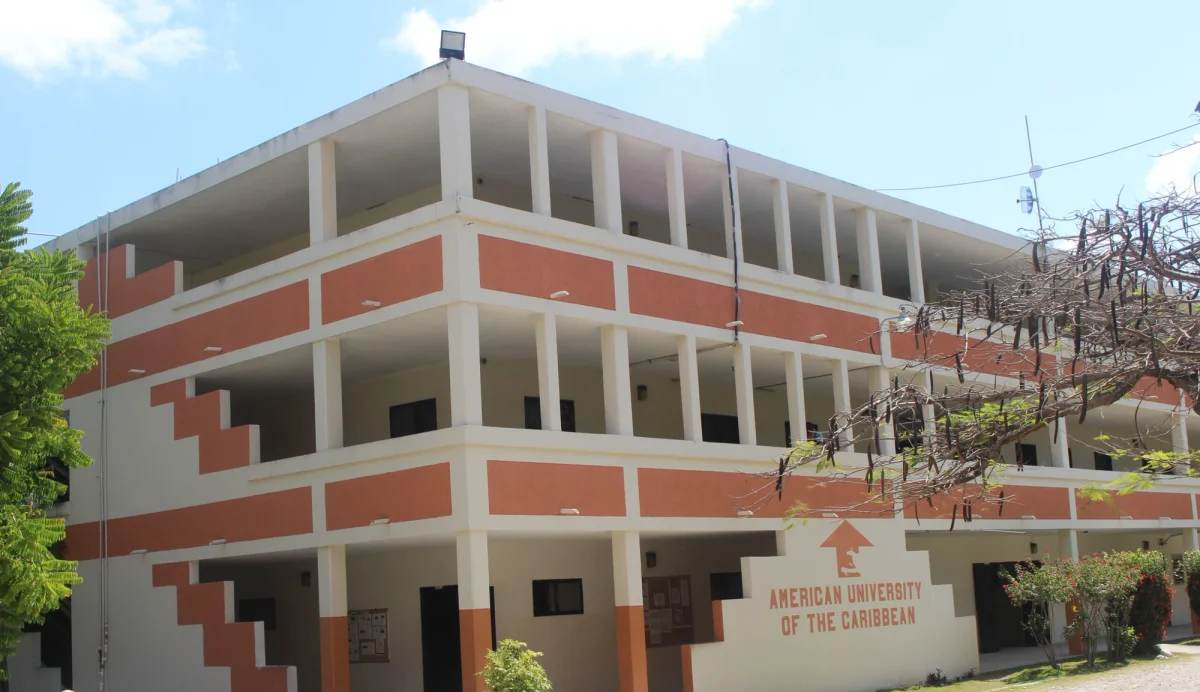 American University of the Caribbean community on campus