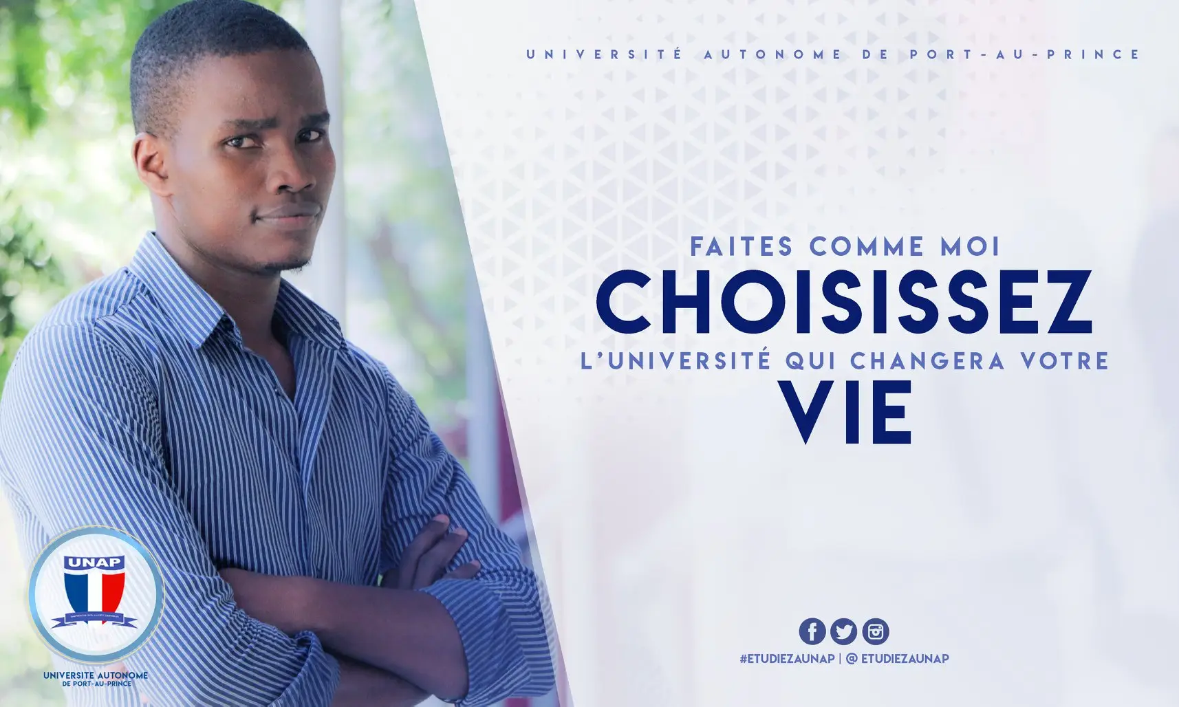 Approach to Autonomous University of Port-au-Prince campus