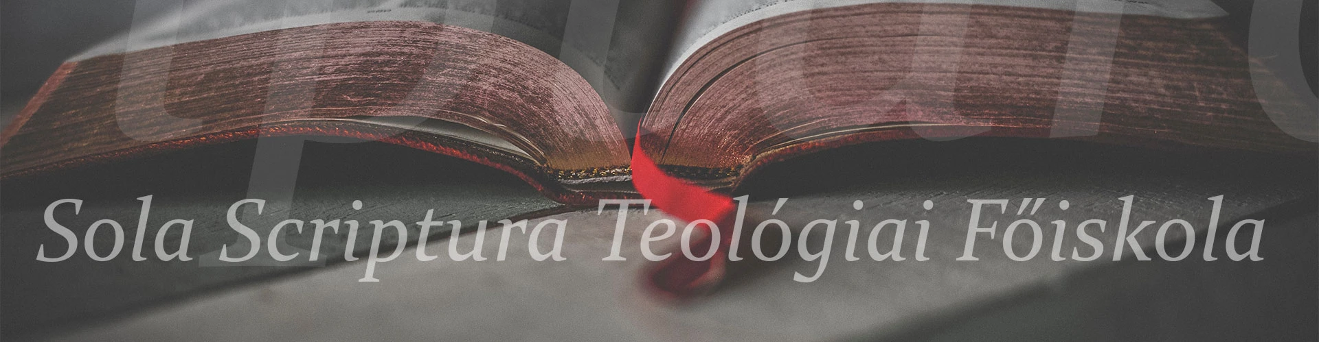 Approach to Sola Scriptura Teológiai Főiskola campus