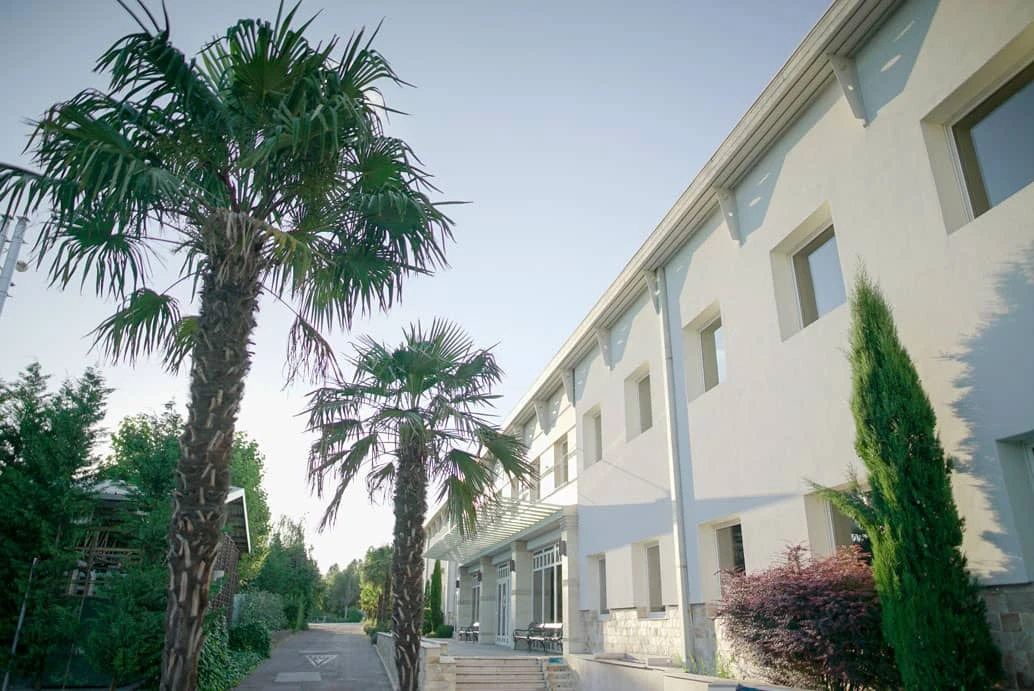 Szent Pál Akadémia campus and surroundings