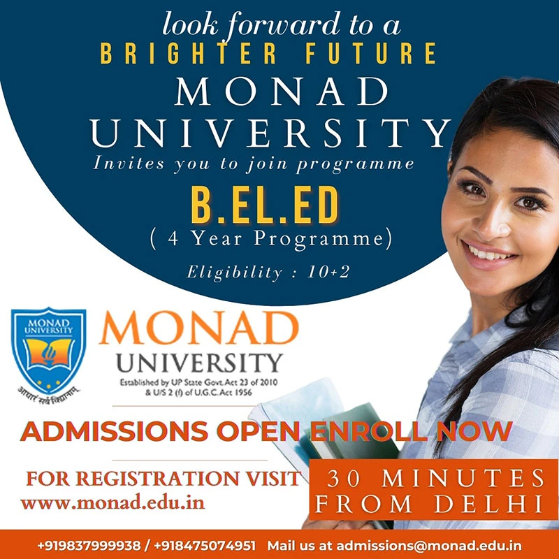 Monad University community on campus