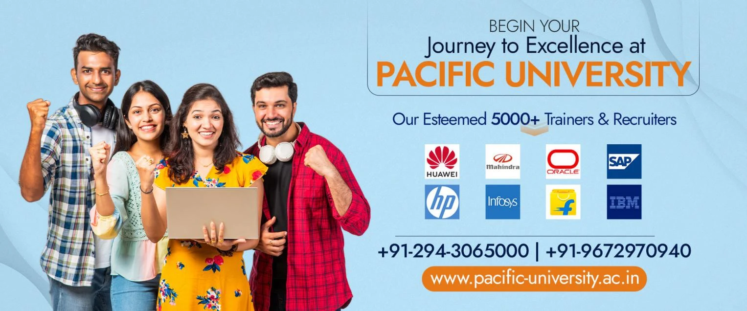 Pacific University, India learning environment