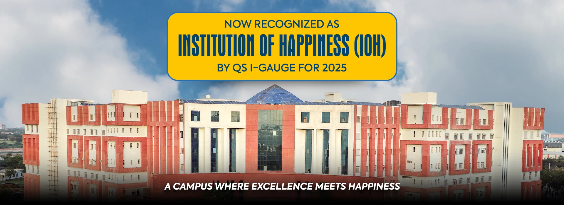 Poornima University academic and student spaces