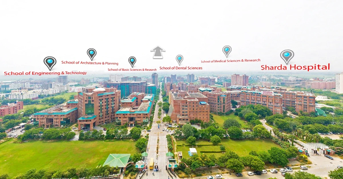 Sharda University principal campus