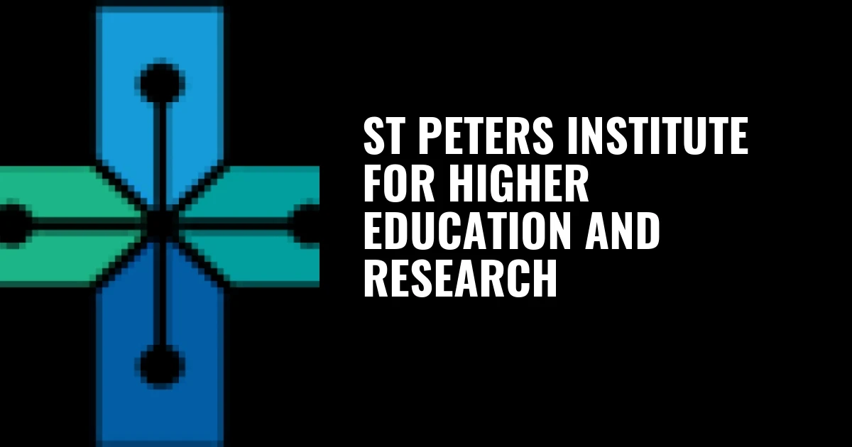 View of the St. Peter's Institute of Higher Education and Research campus