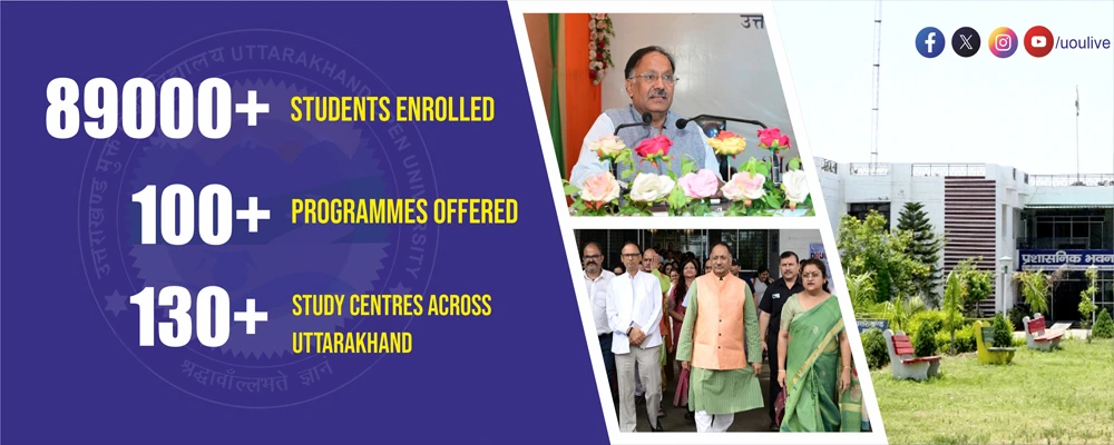 Uttarakhand Open University campus and surroundings
